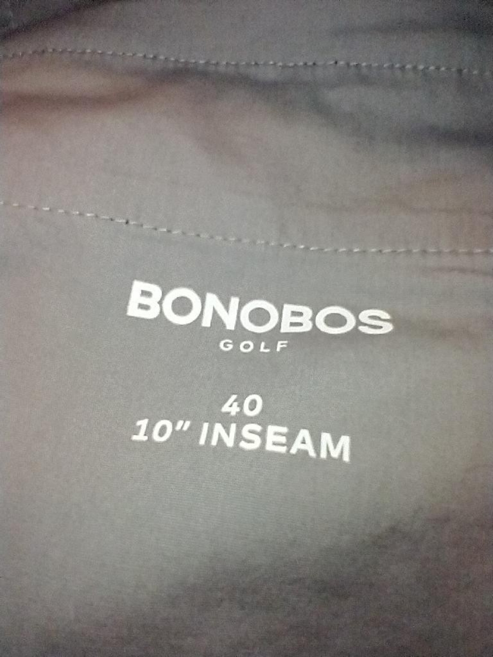 Bonobos Golf Blue Performance Chino Shorts Men’s sz 40x10 - Picture 6 of 6